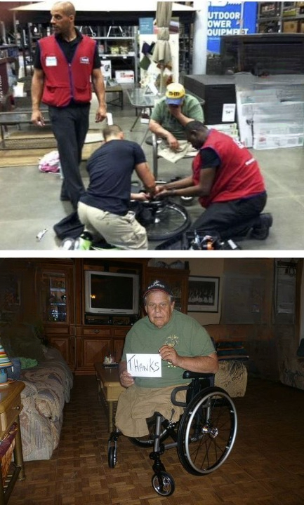 MY WHEELCHAIR MALFUNCTIONED AT LOWE’S—AND THE EMPLOYEES DID SOMETHING UNFORGETTABLE