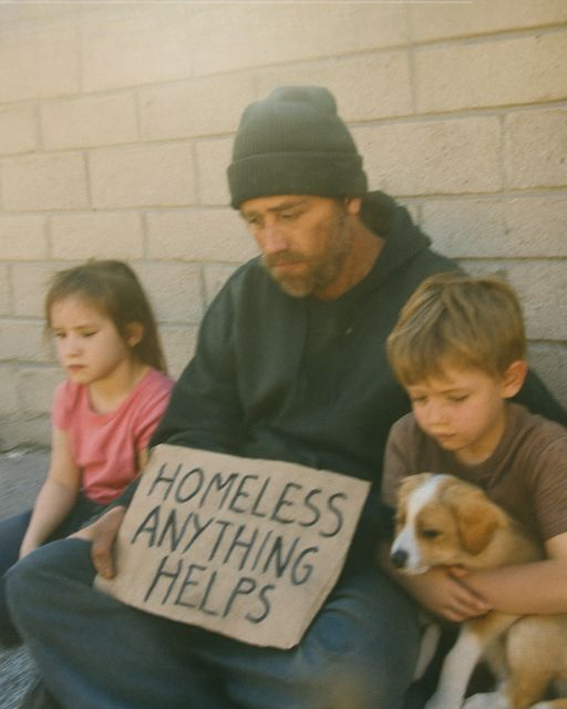 WE LOST EVERYTHING—NOW MY KIDS AND I SLEEP BEHIND A STRIP MALL