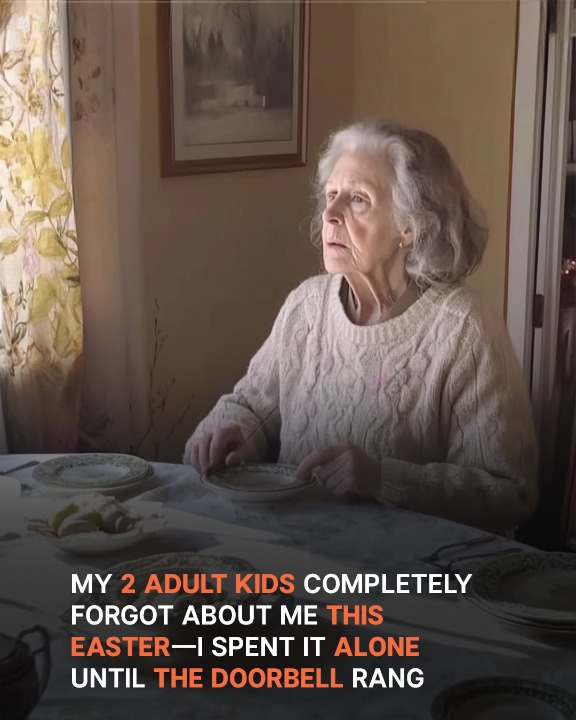 Elderly Woman Spends Easter Alone After Son Discovers She’s Washing Dishes at a Café — Until an Unexpected Visit Changes Everything