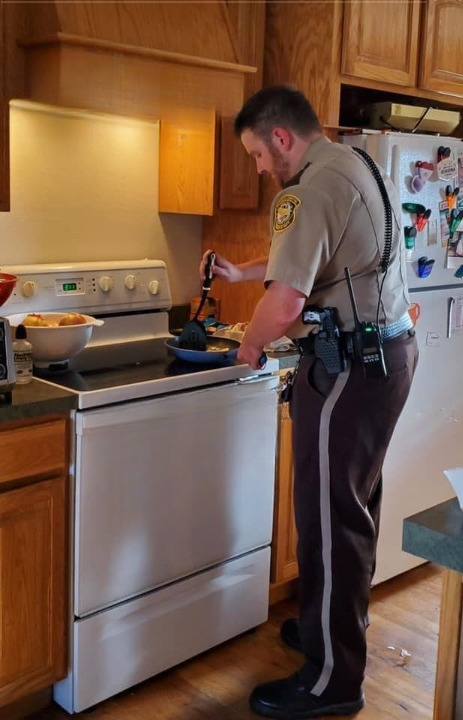 OFFICER’S ROUTINE CHECK TURNED INTO SOMETHING MORE