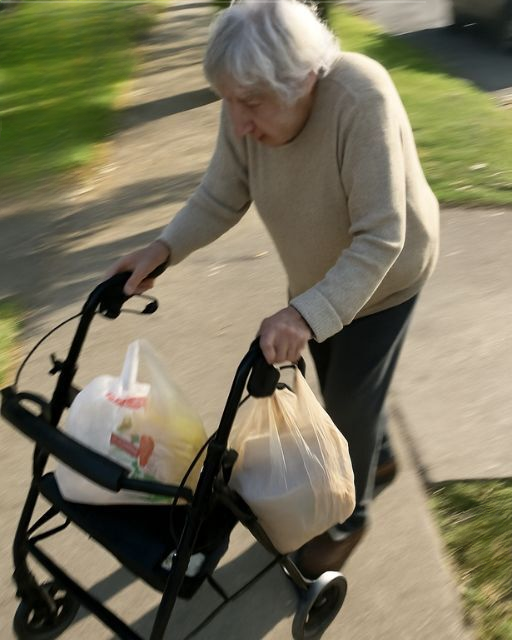 SHE WALKED SIX BLOCKS WITH A WALKER—JUST TO DELIVER A MEAL TO A BOY WHO FELT FORGOTTEN