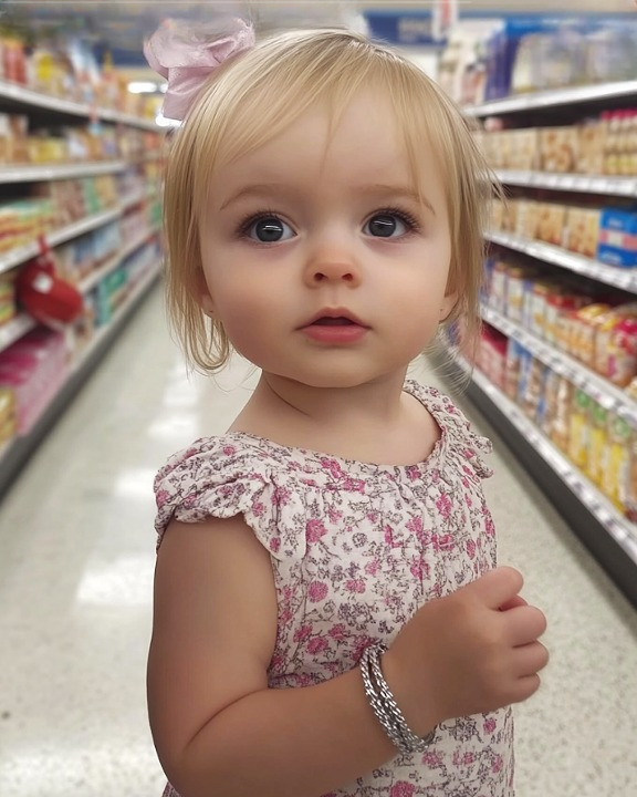 Woman Helps Single Dad at Store, Then Sees the Bracelet She Buried with Her Child on His Daughter