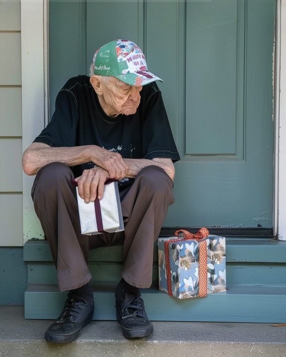 Lonely Old Man Invites Family to Celebrate His 93rd Birthday — Only a Stranger Shows Up