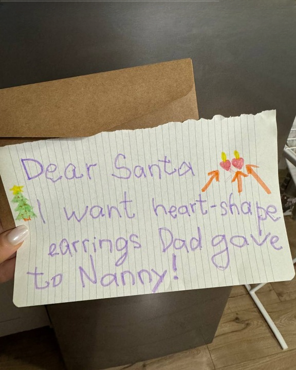 In Her Letter to Santa, My Daughter Asked for ‘The Same Heart-Shaped Earrings Dad Gave to My Nanny’ — and My World Shattered