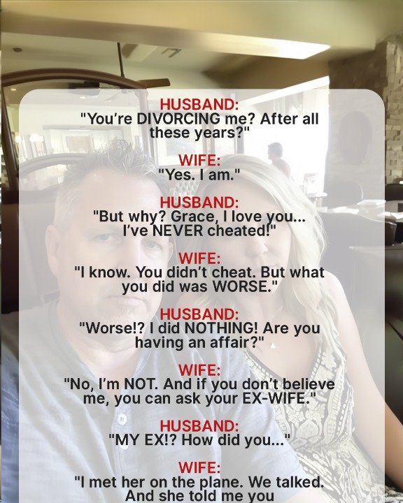 I Was Seated Next to My Husband’s Ex-Wife on a Flight — By the Time We Landed, My Marriage Was Over