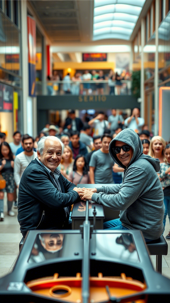 A 76-Year-Old Man Sparks an Epic Piano Battle at the Mall — You Won’t Believe How It Ends!
