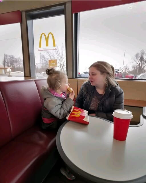 I stopped by McDonald’s for a quick meal and overheard a conversation between a mother and her little girl