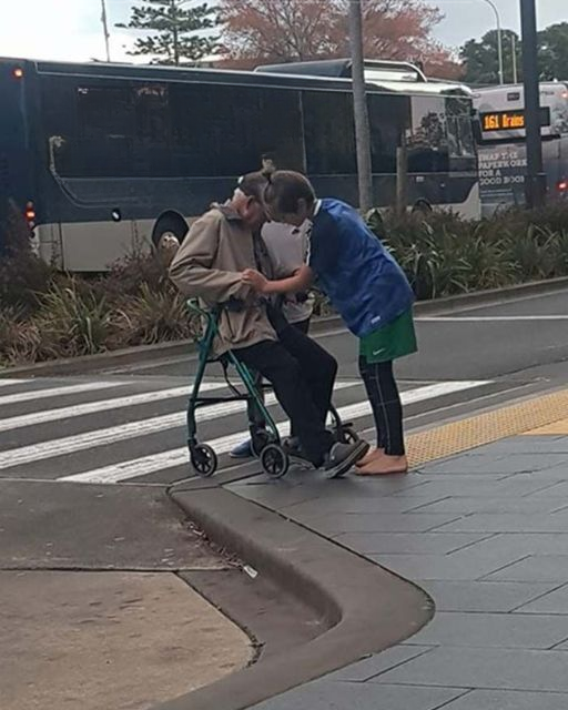 The kids dashed ahead, but then I saw them stop and turn back. I asked what else the man had told them.