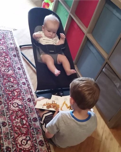I WALKED IN AND SAW MY SON READING TO HIS BABY BROTHER—BUT WHAT HE SAID NEXT STOPPED ME IN MY TRACKS