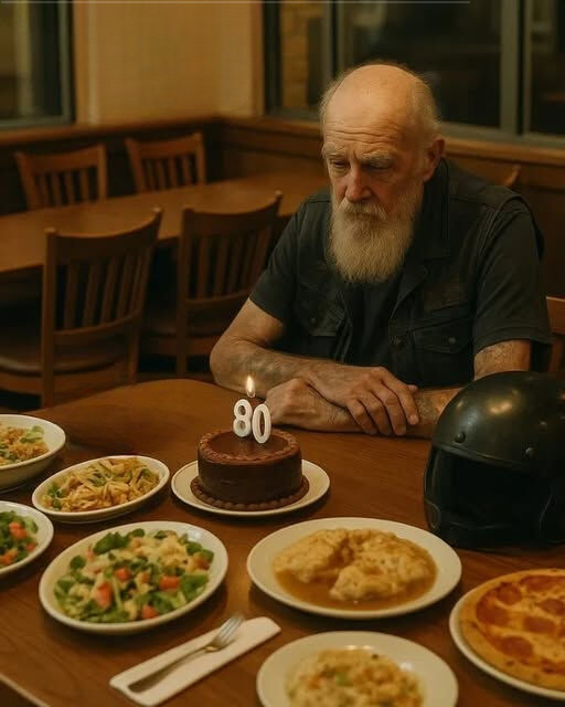 Not a Single Family Member Showed Up for My Biker Grandpa’s 80th Birthday — So I Made Them Regret It