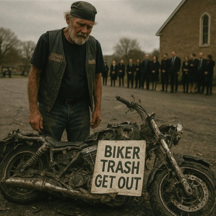 They Destroyed My Bike During My Wife’s Funeral — Just Because I Didn’t Fit Their Perfect Neighborhood Image