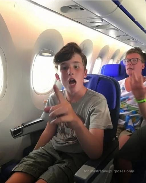 Spoiled Teen Humiliates Flight Attendant Unaware His Wealthy Father Is Watching