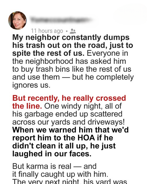 My Neighbor Refused To Clean Up The Mess — So I Took Matters Into My Own Hands