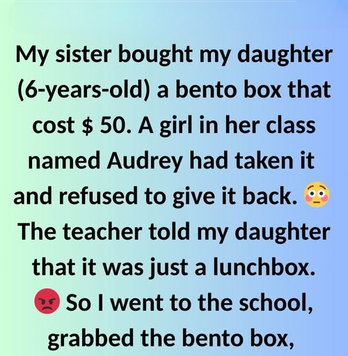 When a Simple Lunchbox Turned Into a Lesson in Defending My Child