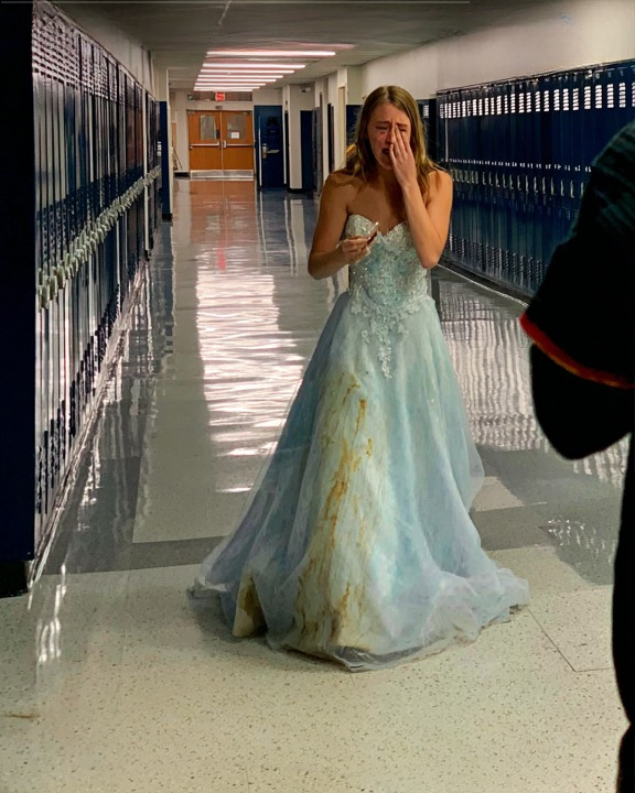 Because my daughter wasn’t her biological grandchild, my MIL ruined her dress before a school pageant.