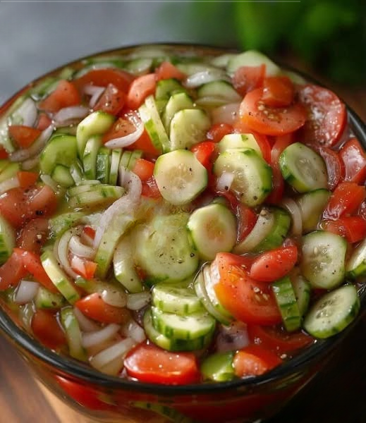I’ve never been big on salads, but this one completely changed my mind. It’s refreshing, tangy, and incredibly addictive.