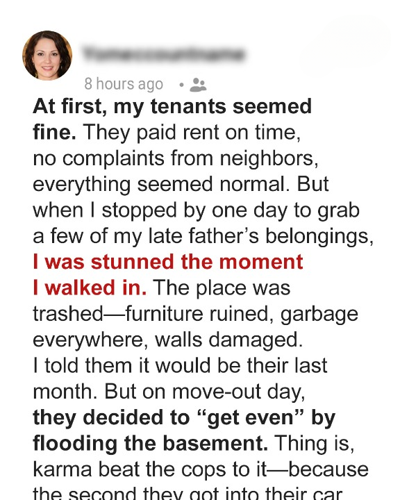 My Tenants Wrecked Multiple Rooms in My Home — But Karma Caught Up with Them Before the Cops Did