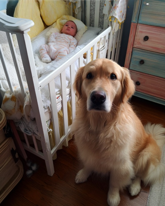 We Almost Rehomed Our Golden Retriever for Barking at the Nanny — Until the Security Footage Revealed the Shocking Truth