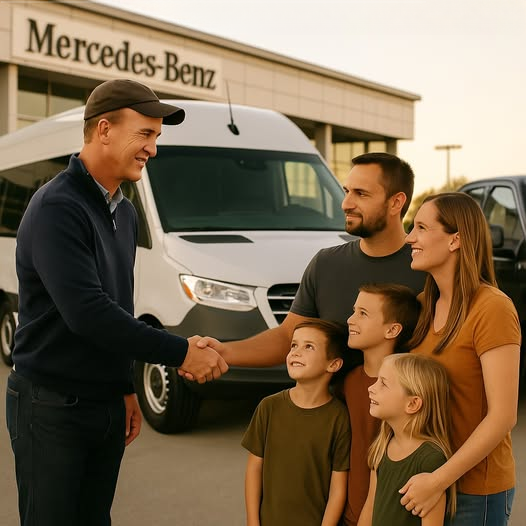 A Simple Lunch Turned Into a Life-Changing Gift: The Quiet Kindness of Peyton Manning