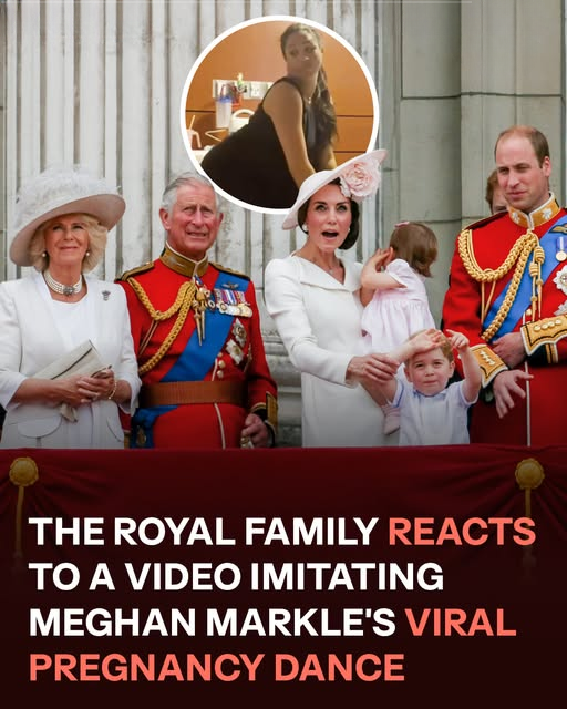 Royal Family Responds with Amusement to Playful Reenactment of Meghan and Harry’s Viral Dance