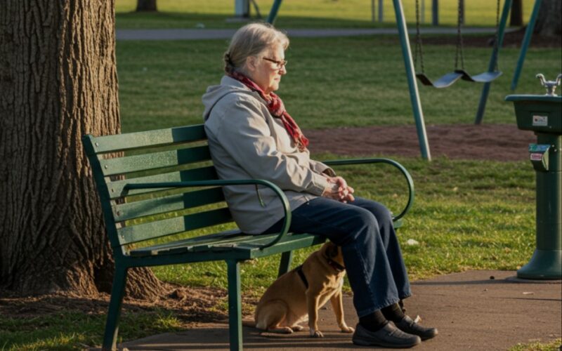 A Lonely Bench in a Forgotten Park Became the Heart of an Entire Town — What This 72-Year-Old Woman Did Will Restore Your Faith in Humanity