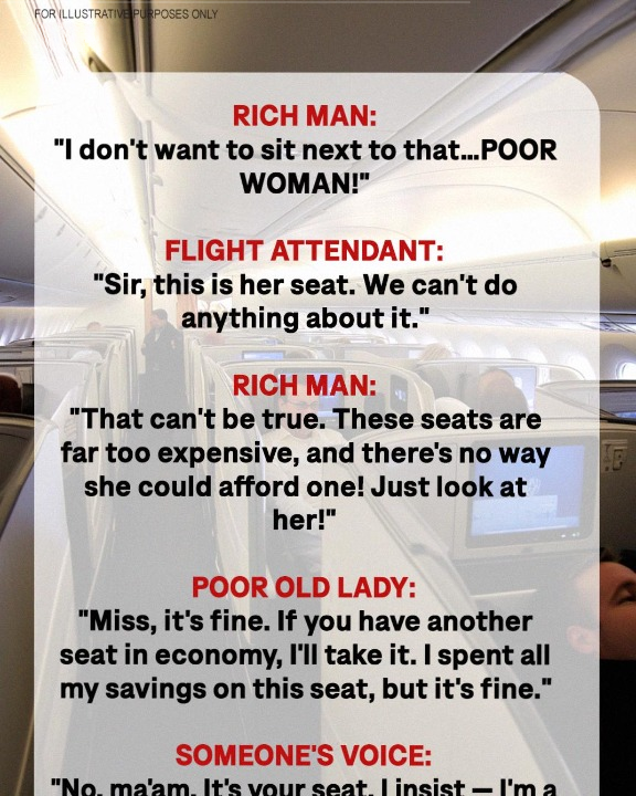 Business Class Passengers Belittle Elderly Woman — Pilot Leaves Everyone Speechless with His Announcement