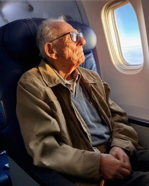 Arrogant Businessman Mocked an Elderly Man as “Trash” for Flying First Class – Moments Later, the Captain’s Shocking Announcement Erased His Smirk