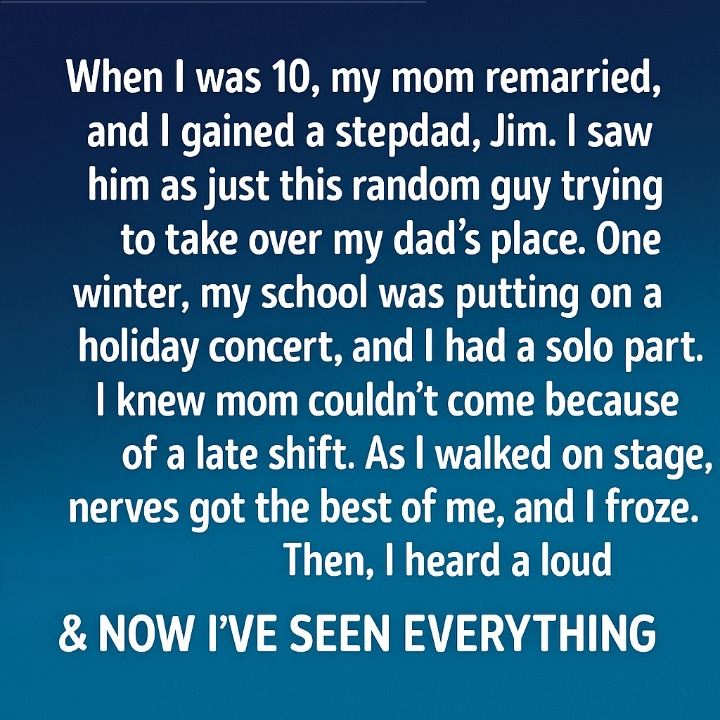 The Holiday Concert That Changed Everything Between Me and My Stepdad