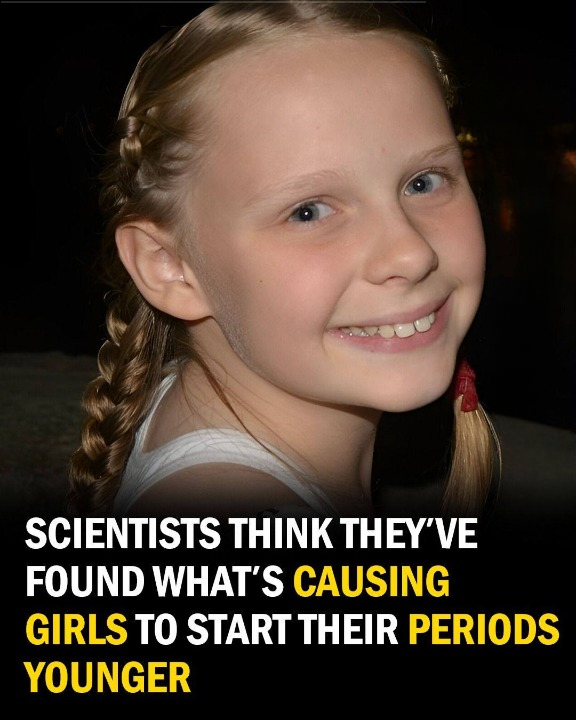 Scientists Finally Discover Why Girls Are Starting Their Periods Earlier