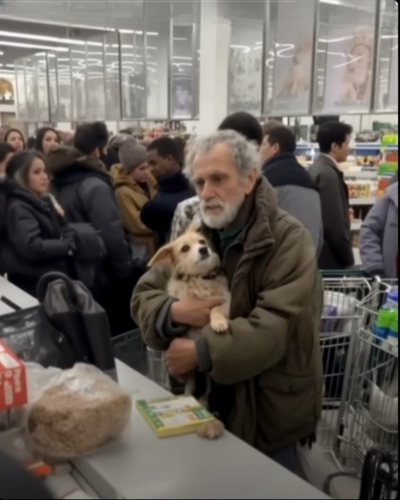 I Treated a Hungry Elderly Man and His Dog to a Meal — But What Appeared at My Door the Next Morning Stopped Me Cold