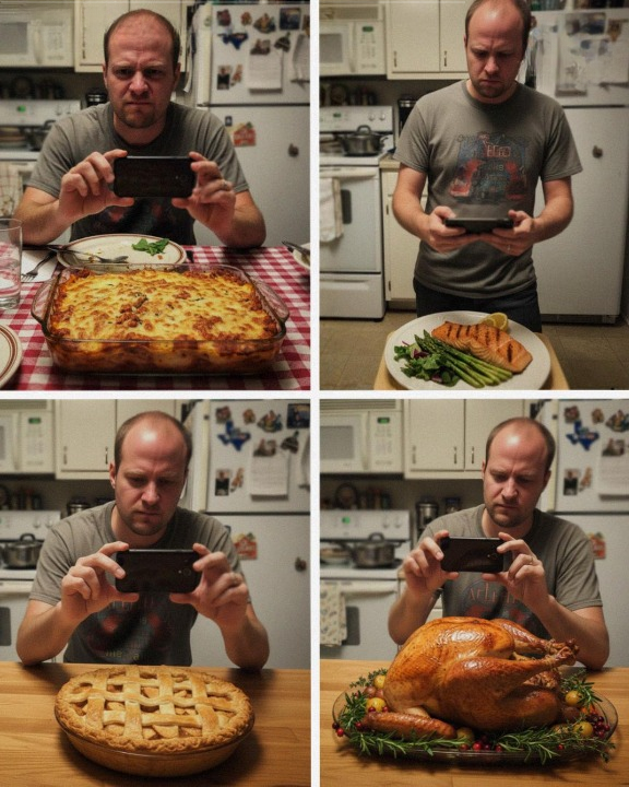 My husband kept sending pictures of every meal I made to his mother for her “expert opinion” — so I came up with a way to teach them both a lesson.